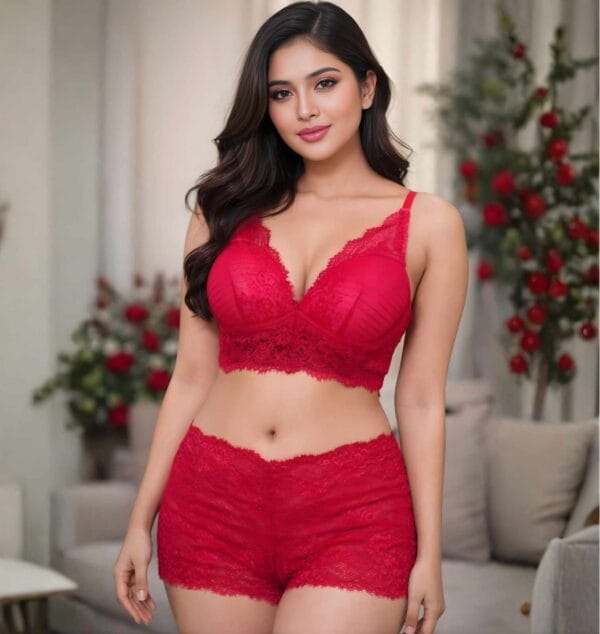 4 Set Padded Bra Panty Combo - Image 4